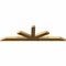 Ekena Millwork Saratoga Timber Gable Bracket, Western Red Cedar, 108"W x 31 1/2"H x 4"D x 6"F, 7/12 Pitch GBW108X31X0406SAR00RWR - alternate 3
